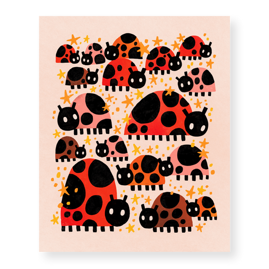 Ladybugs — 11x14 Print