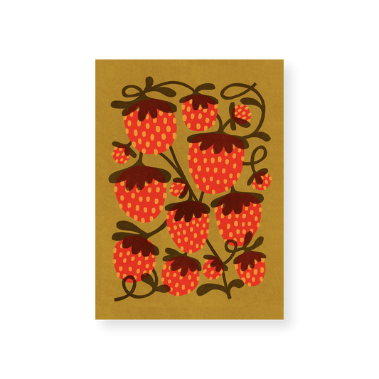 Strawberries — 5x7 Print