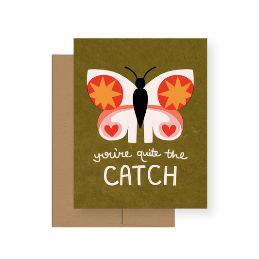 Catch — A2 Greeting Card