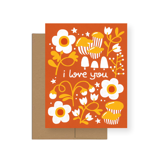 Forage — A2 Greeting Card