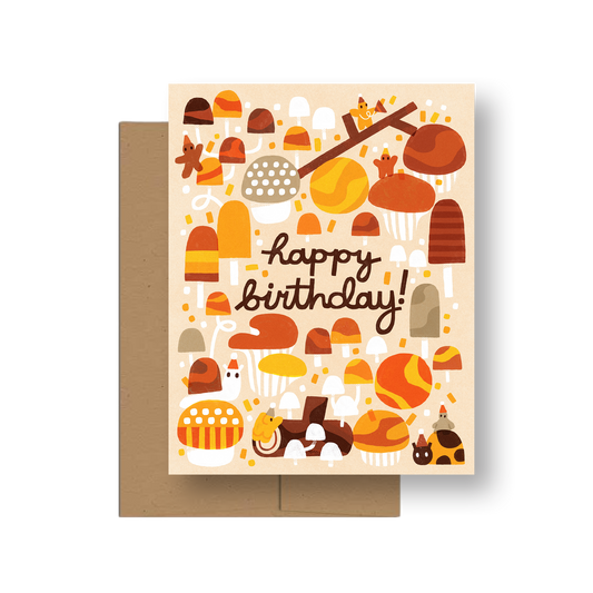 Fun-gi — A2 Birthday Card