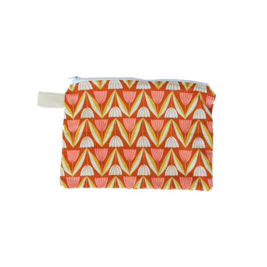 Desert Tulips — Handmade Zipper Pouch