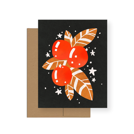 Holly — A2 Greeting Card