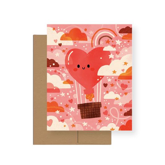 Heart — A2 Greeting Card