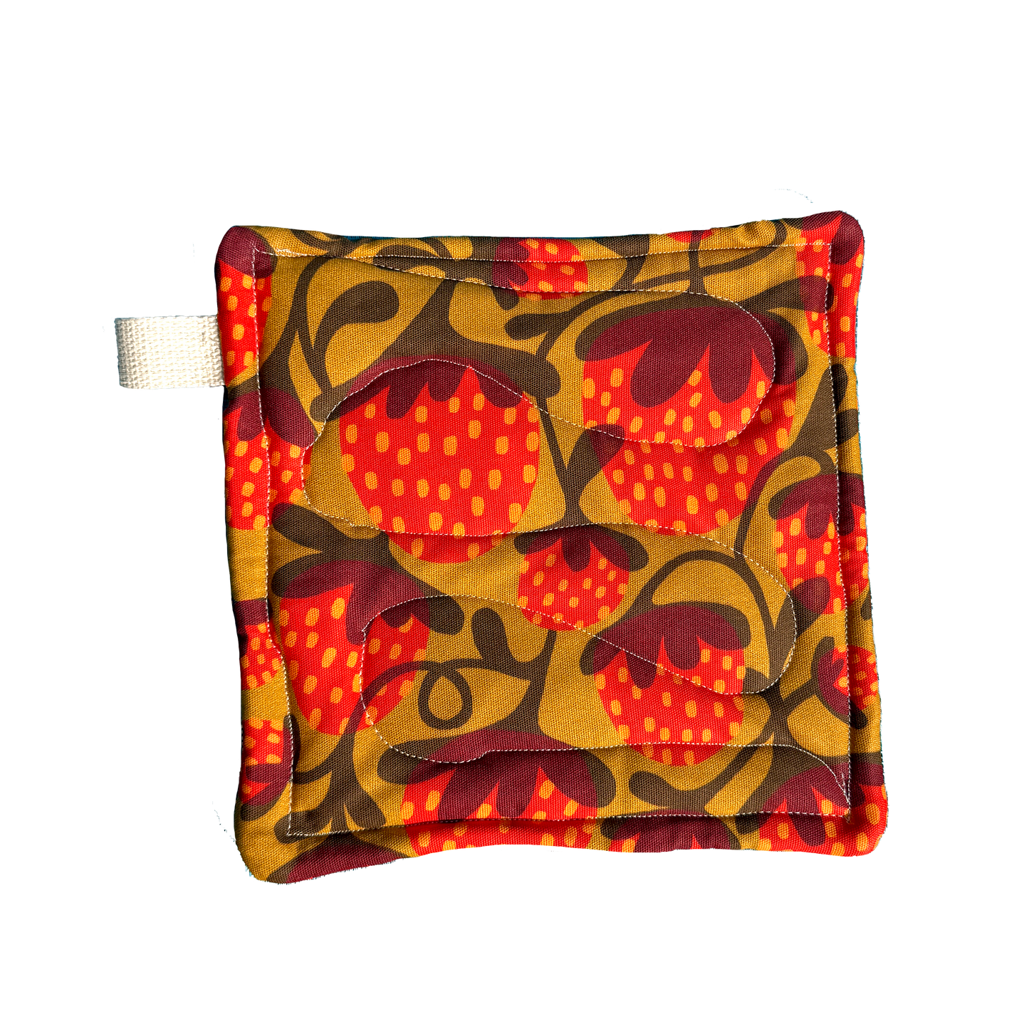 Strawberries — Handmade Pot Holder