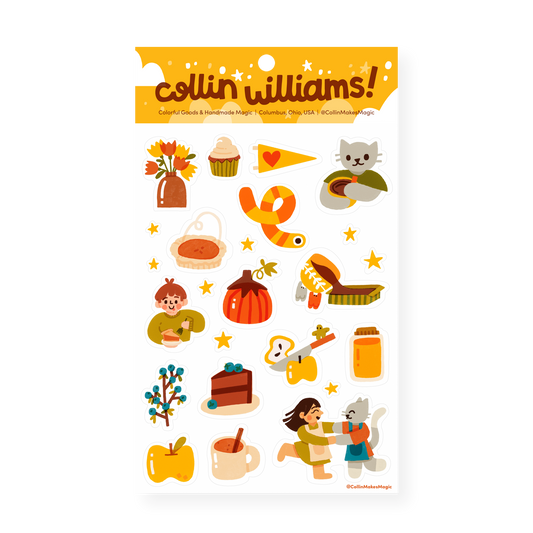 Pie — Planner Sticker Sheet