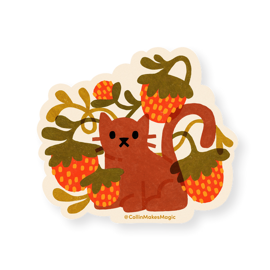 Strawbaby— Vinyl Sticker