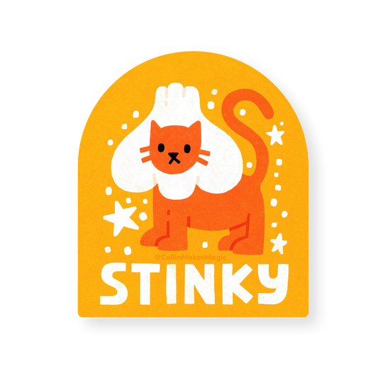 Stinky — Vinyl Sticker