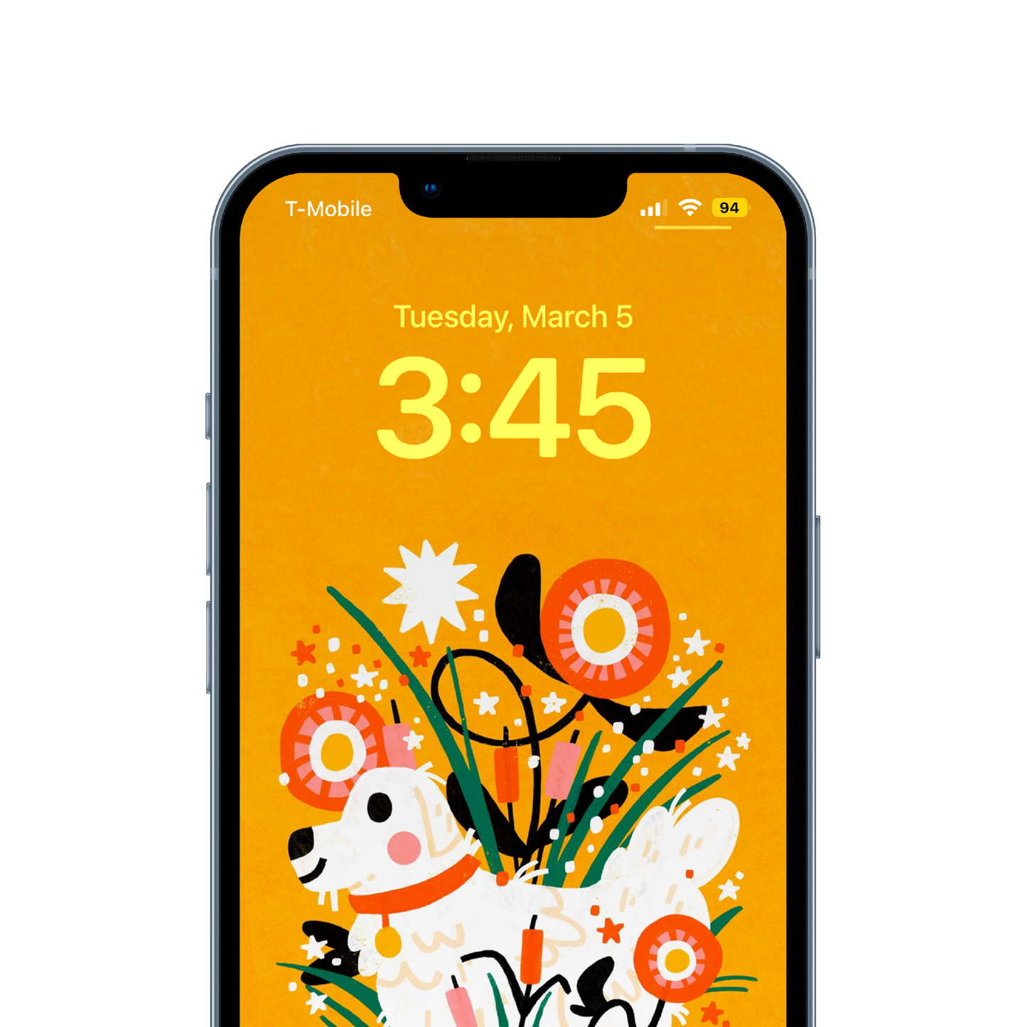 Dogtail — Phone Wallpaper