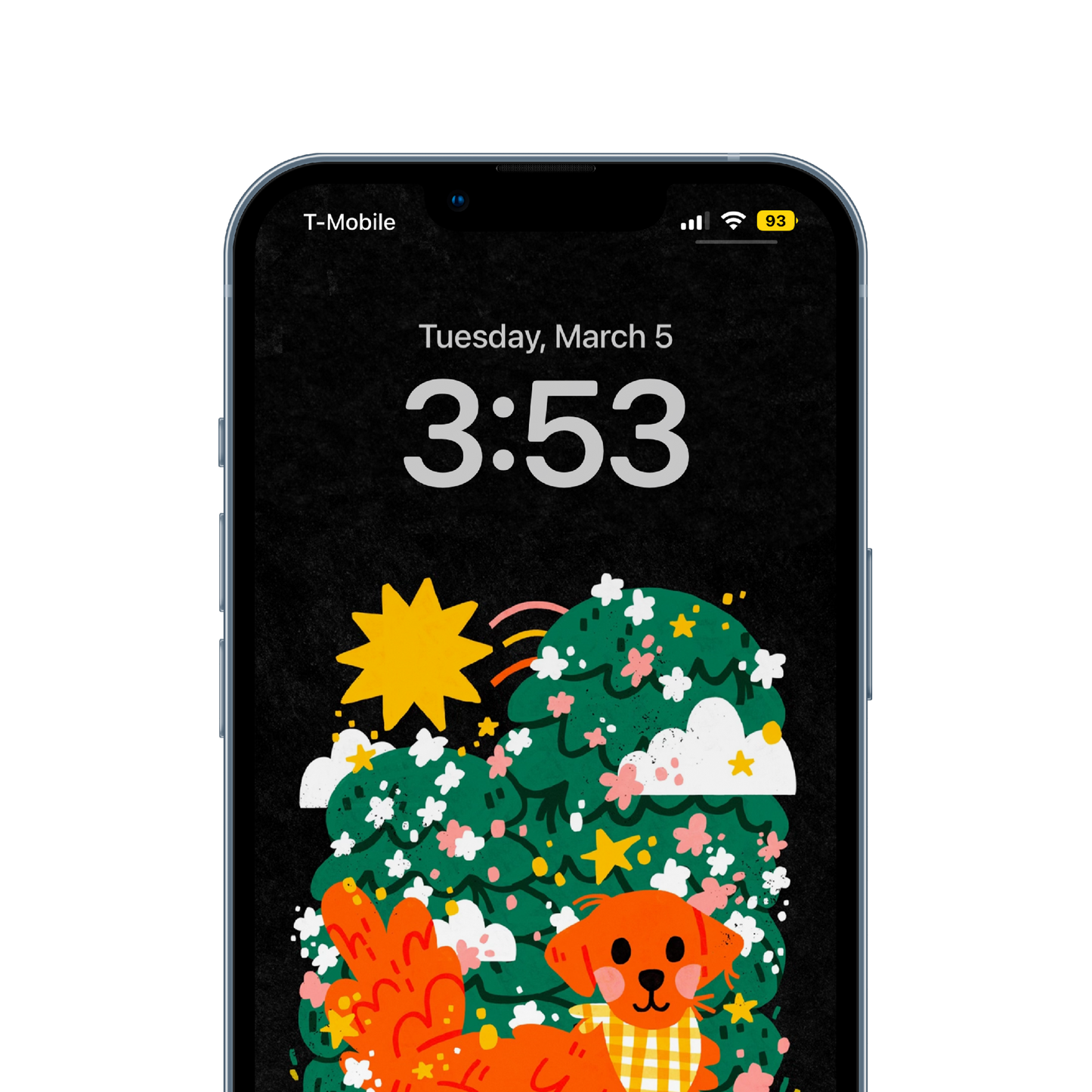 Hydrangea — Phone Wallpaper