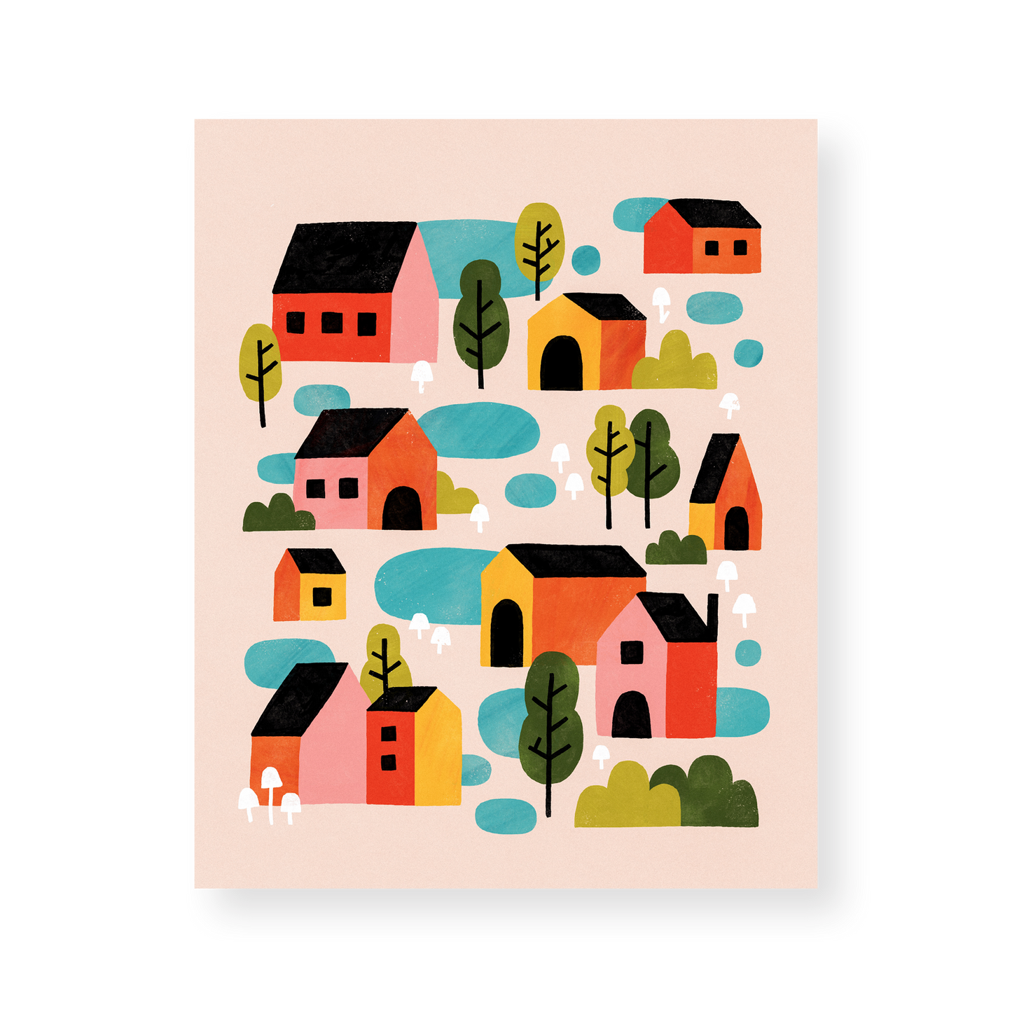 Neighborhood — 8x10 Print
