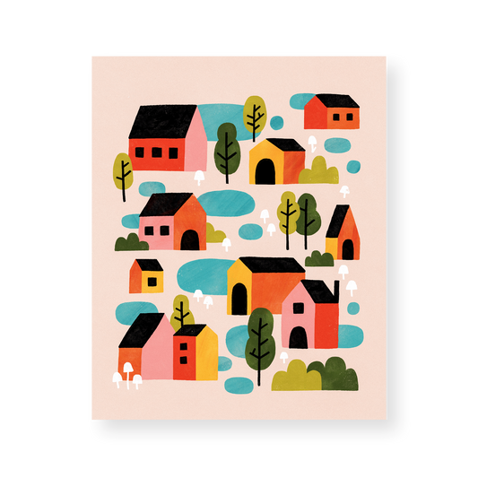 Neighborhood — 8x10 Print