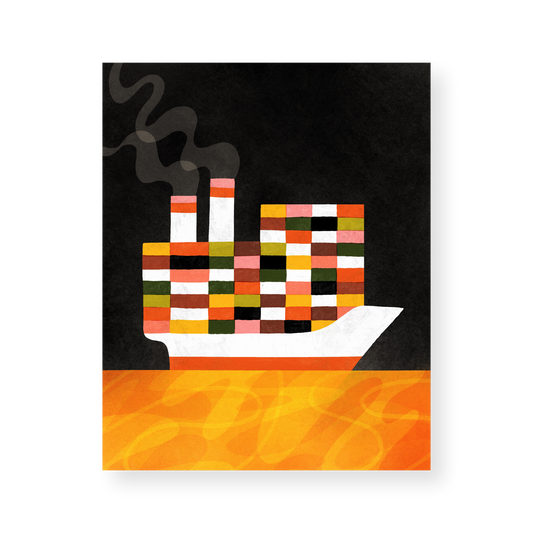 Ship — 8x10 Print