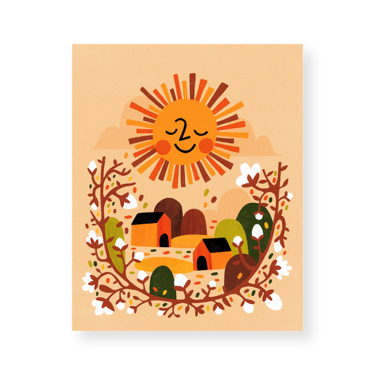 Village — 8x10 Print