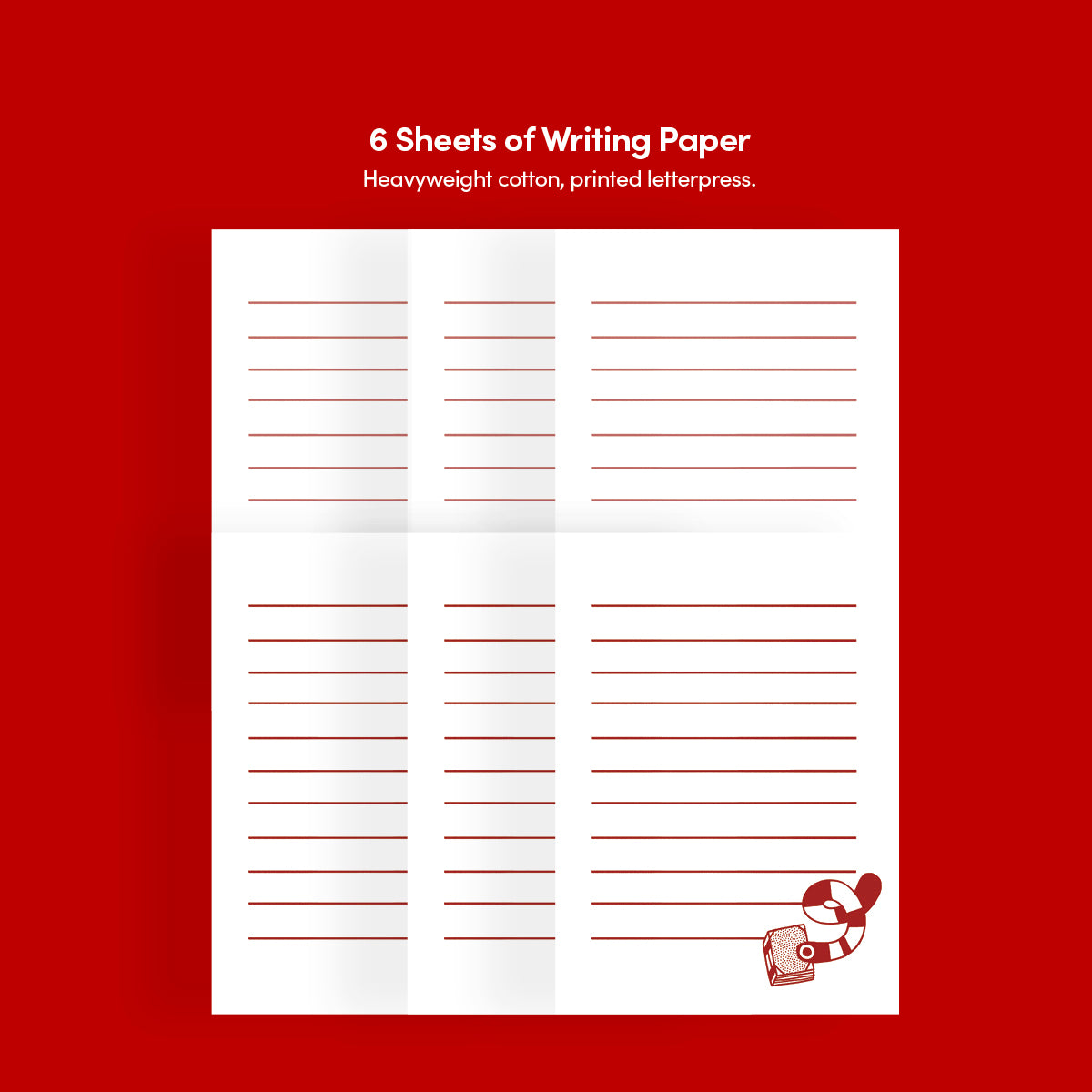 Bookworm — Letter Writing Kit