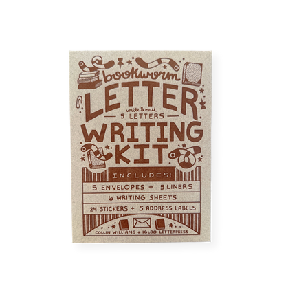 Bookworm — Letter Writing Kit