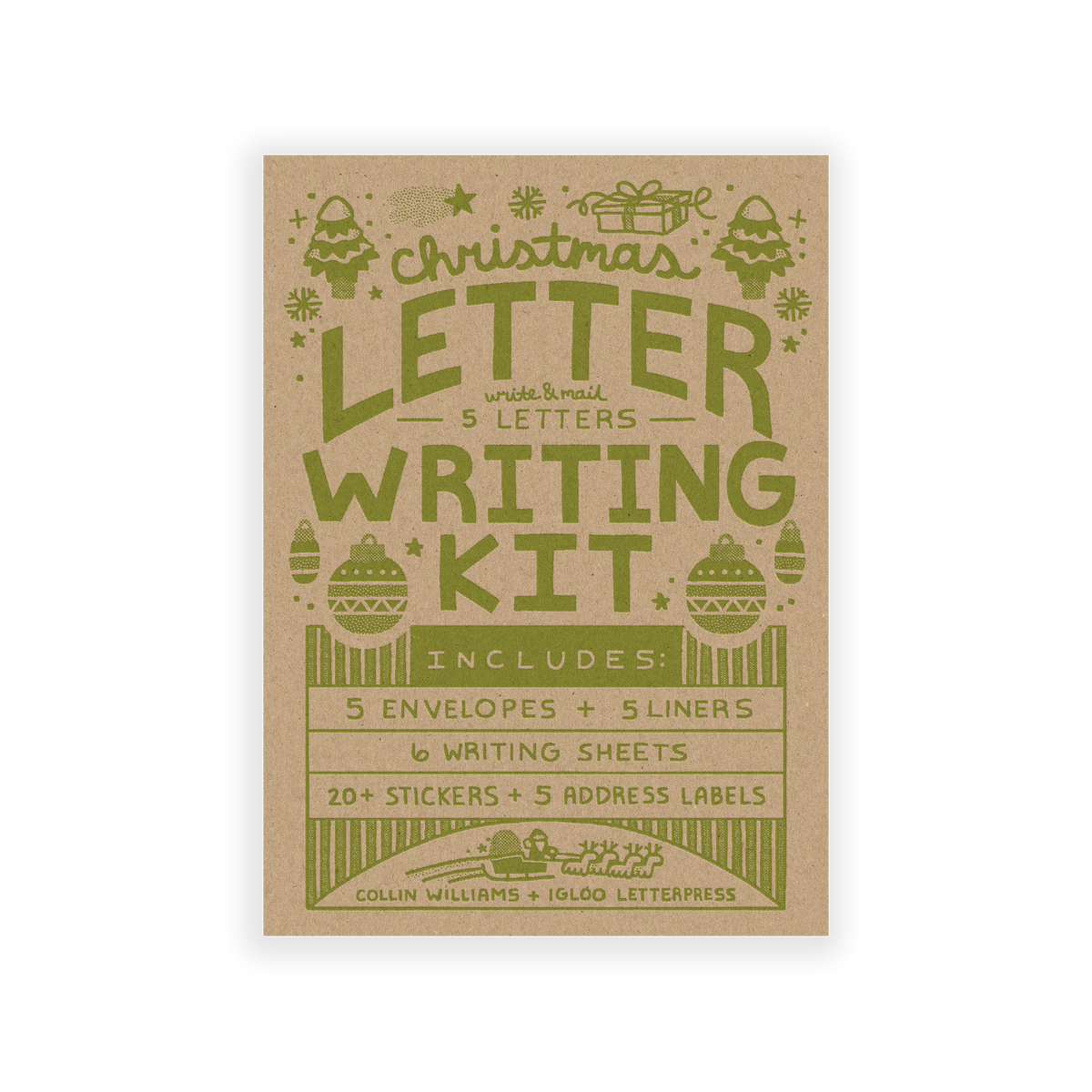 Christmas — Letter Writing Kit