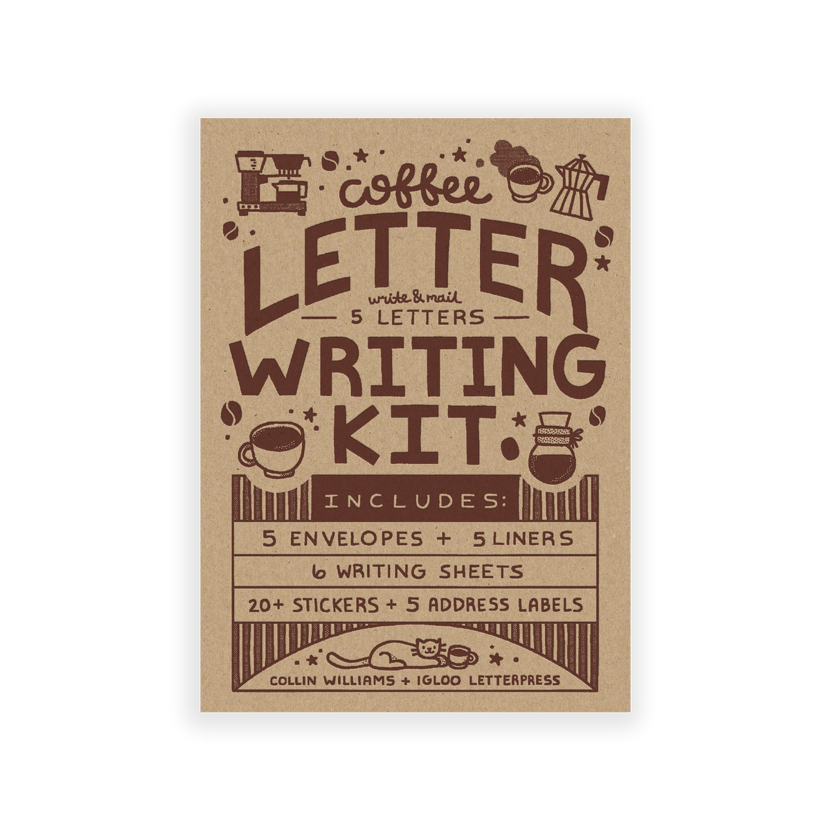 Coffee — Letter Writing Kit