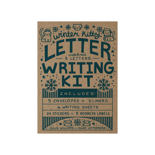 Winter Kitty — Letter Writing Kit
