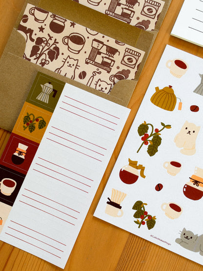 Coffee — Letter Writing Kit