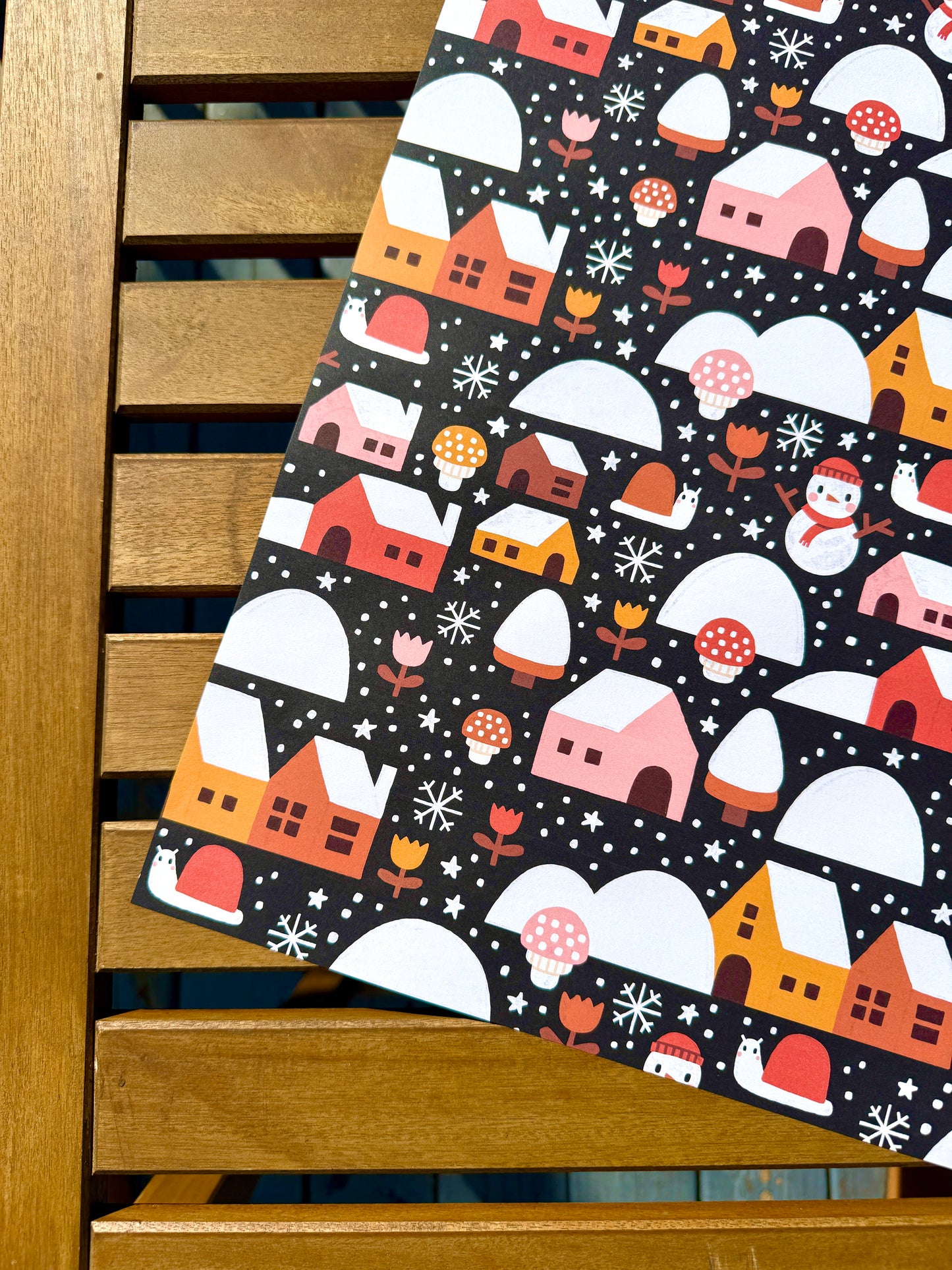 Winter Night — Wrapping Paper