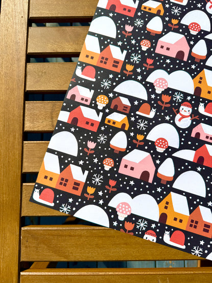 Winter Night — Wrapping Paper