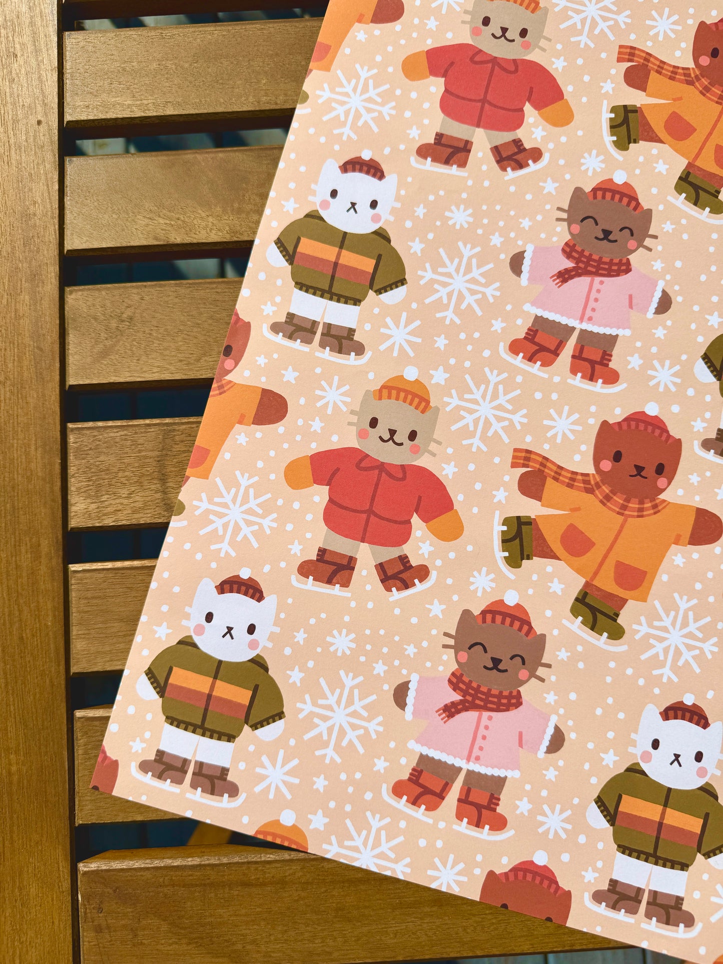 Skating — Wrapping Paper