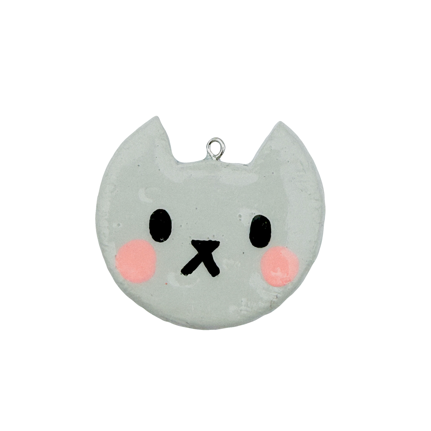 Clay Friends — Kitty Ornament