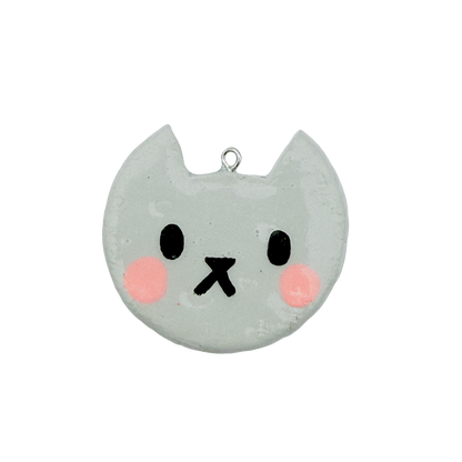 Clay Friends — Kitty Ornament