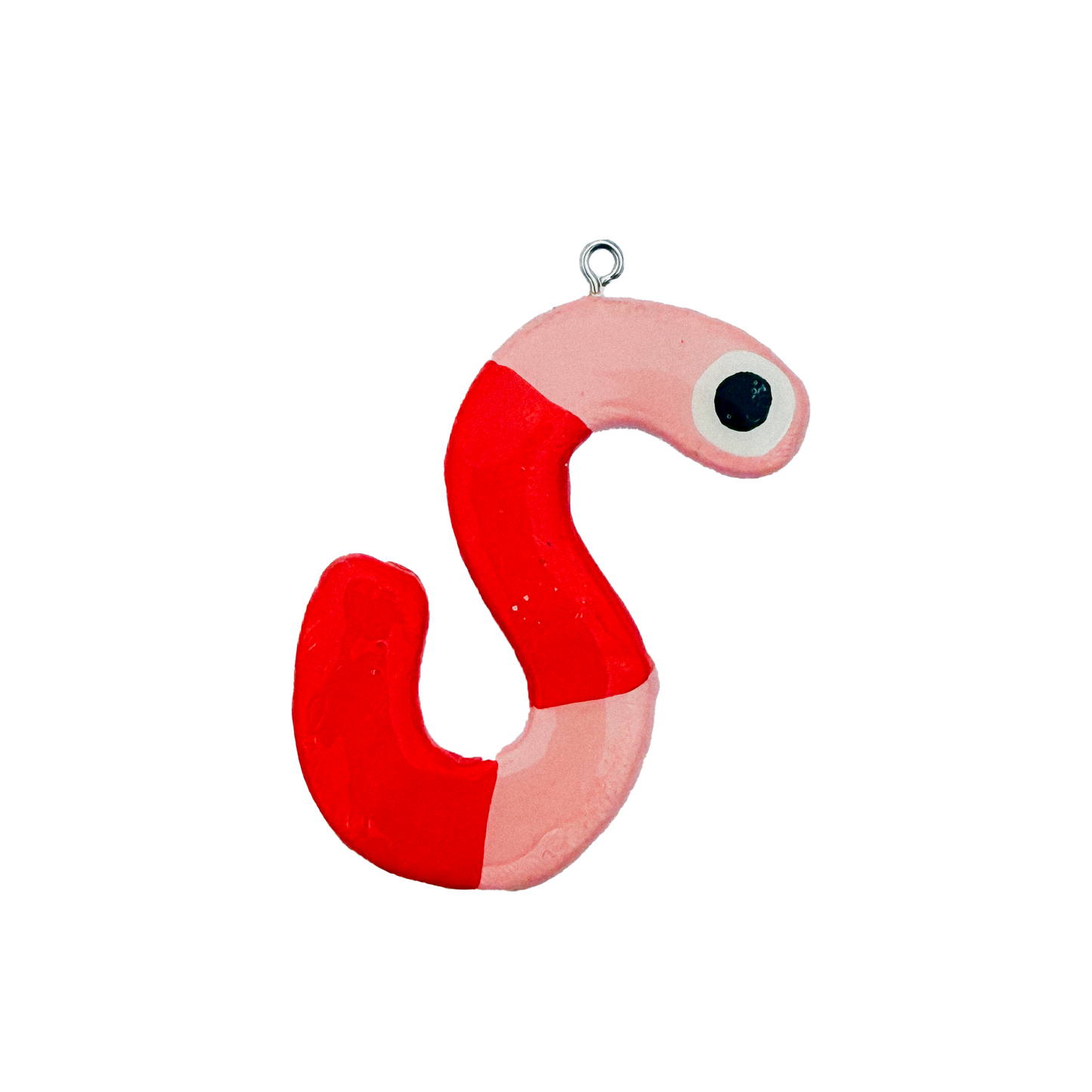 Clay Friends — Worm Ornament