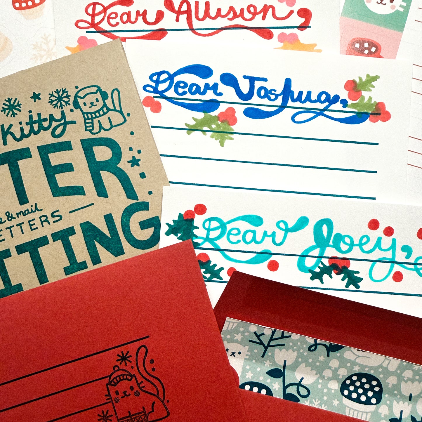 Winter Kitty — Letter Writing Kit