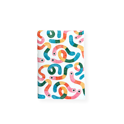 Rainbow Worms – Pocket Notebook