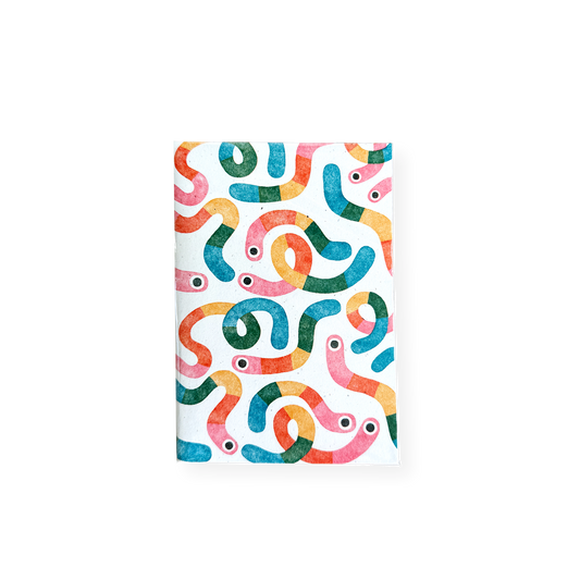 Rainbow Worms – Pocket Notebook