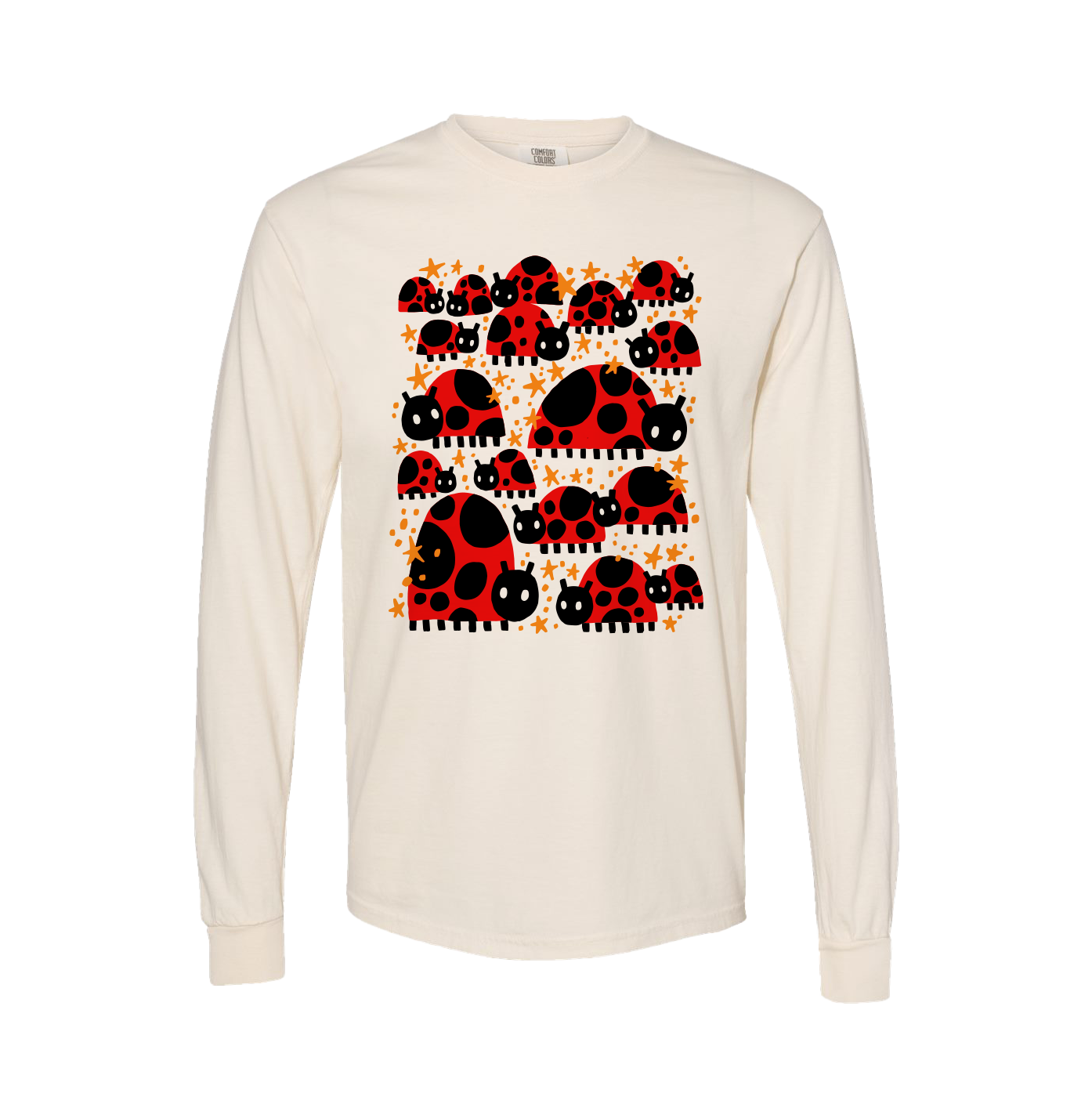 Ladybugs — Adult Unisex Long Sleeve Shirt