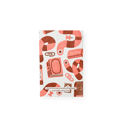 Stationery – Letterpress Pocket Notebook