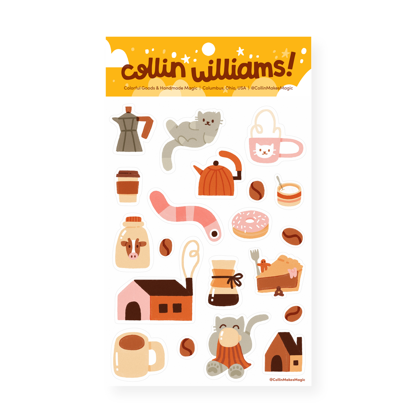 Coffee — Planner Sticker Sheet