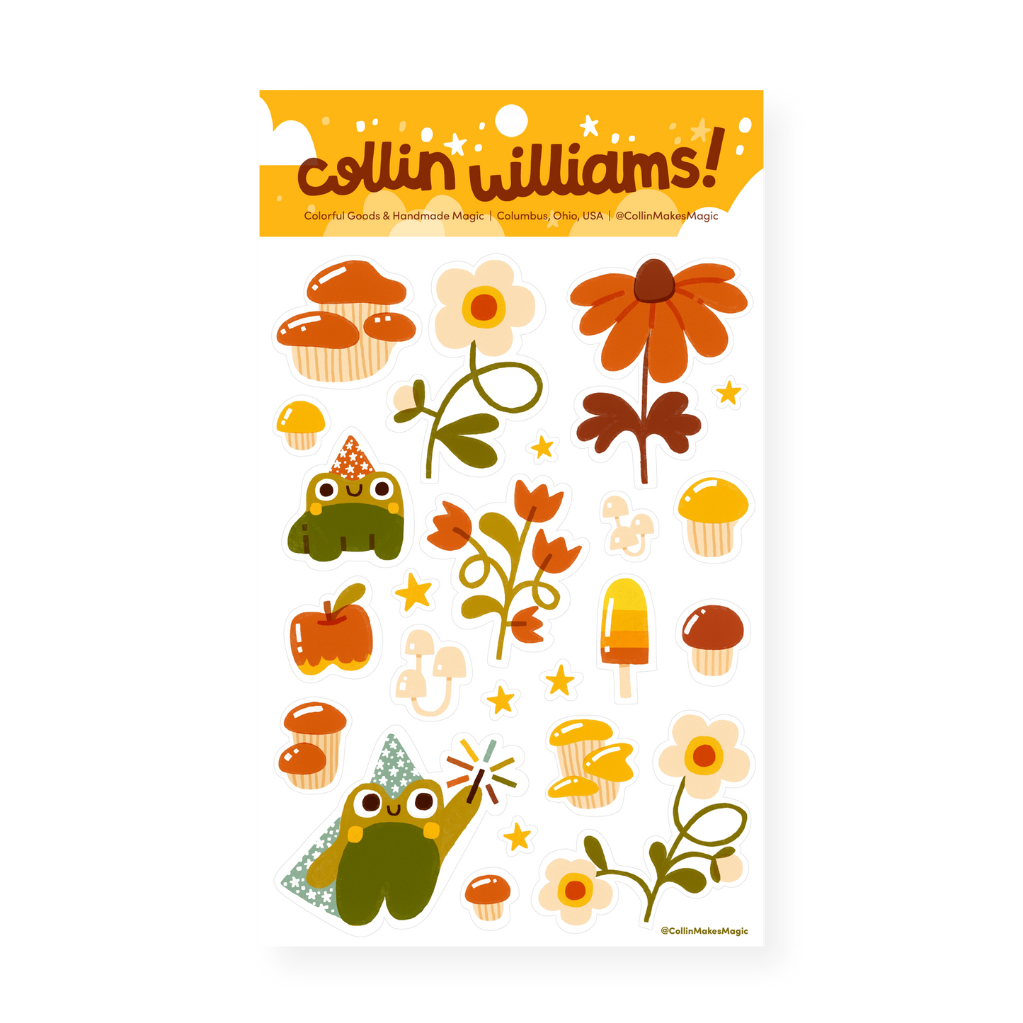Forage — Planner Sticker Sheet