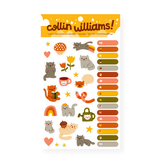 Kitties — Planner Sticker Sheet