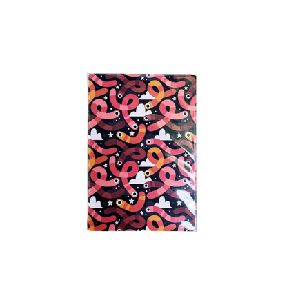 Red Worms – Pocket Notebook
