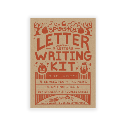 Spooky — Letter Writing Kit