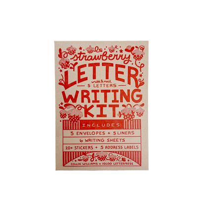 Strawberry — Letter Writing Kit