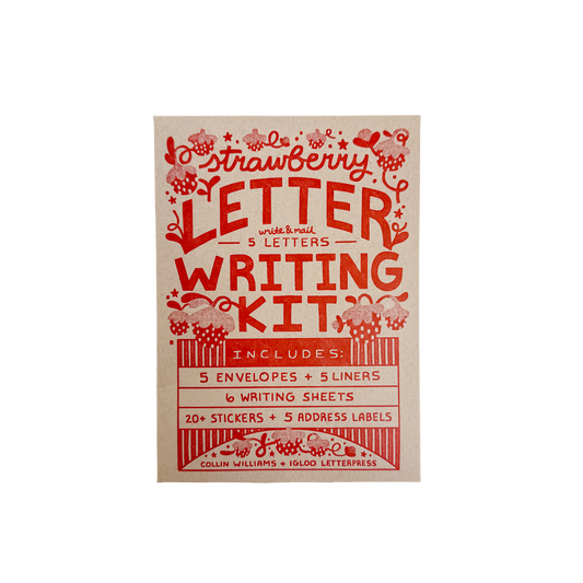 Strawberry — Letter Writing Kit
