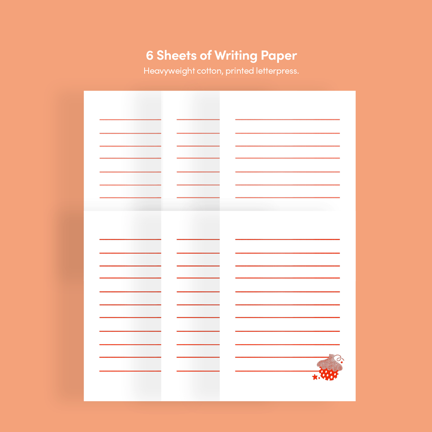 Strawberry — Letter Writing Kit