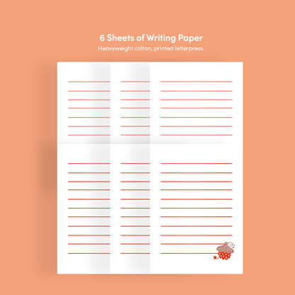 Strawberry — Letter Writing Kit