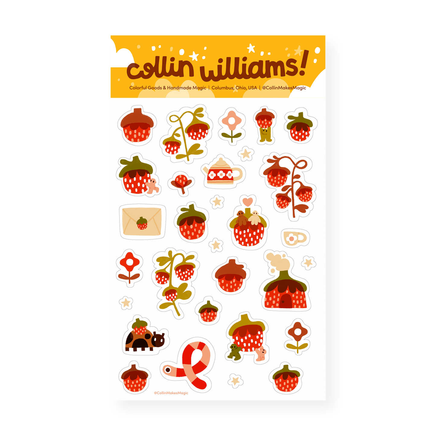 Fika — Planner Sticker Sheet