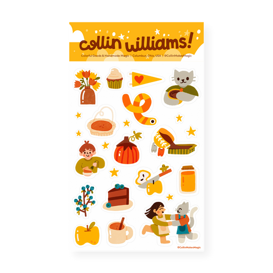 Pie — Planner Sticker Sheet