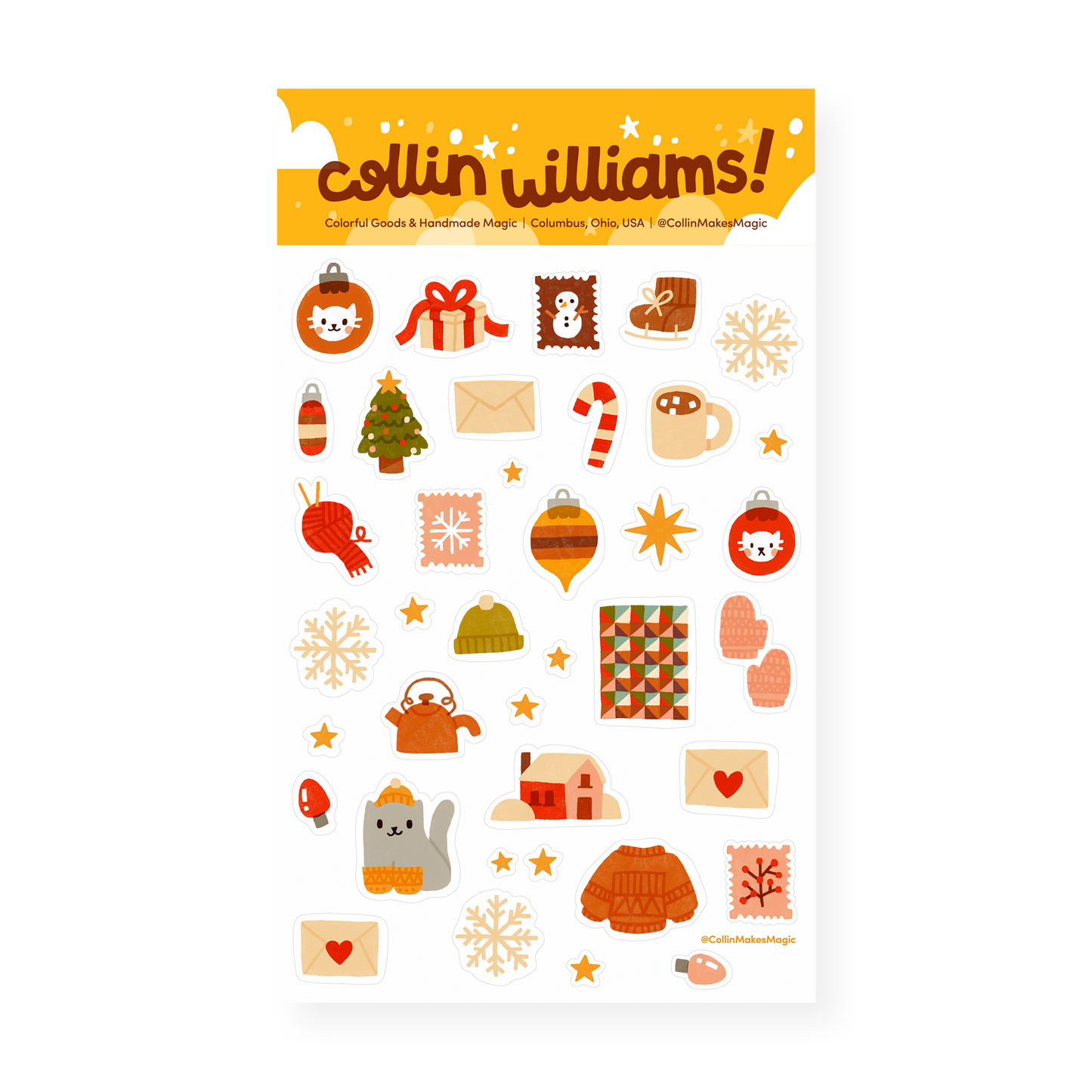 Christmas — Planner Sticker Sheet