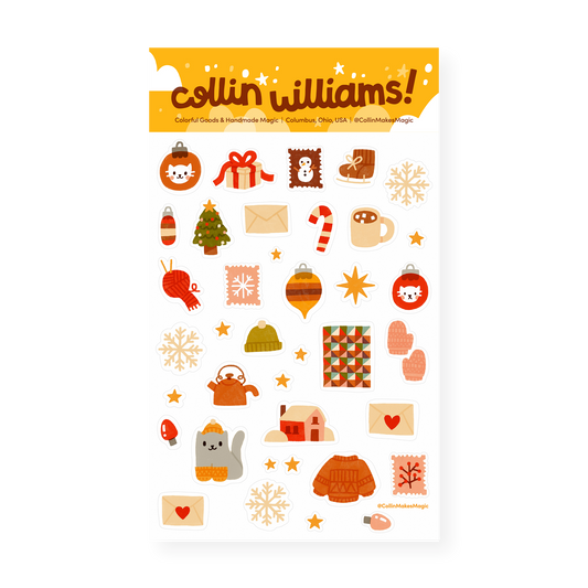 Christmas — Planner Sticker Sheet