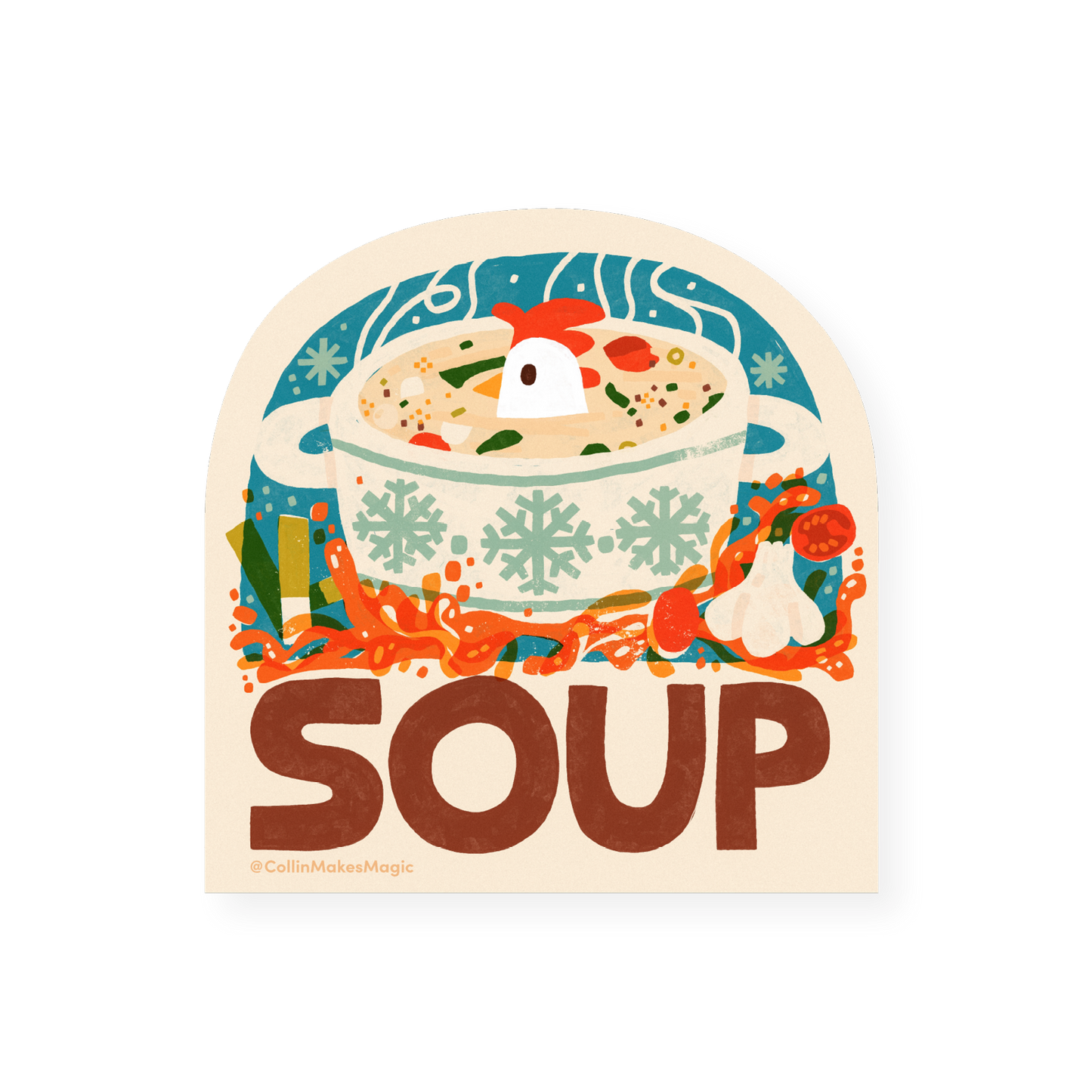 Soup — Vinyl Sticker