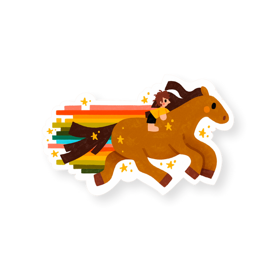 Pony — Vinyl Sticker